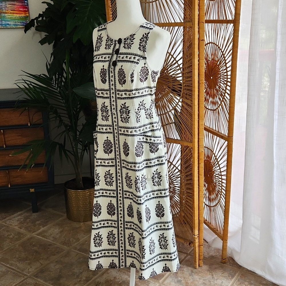 By Anthropologie midi dress, size 10